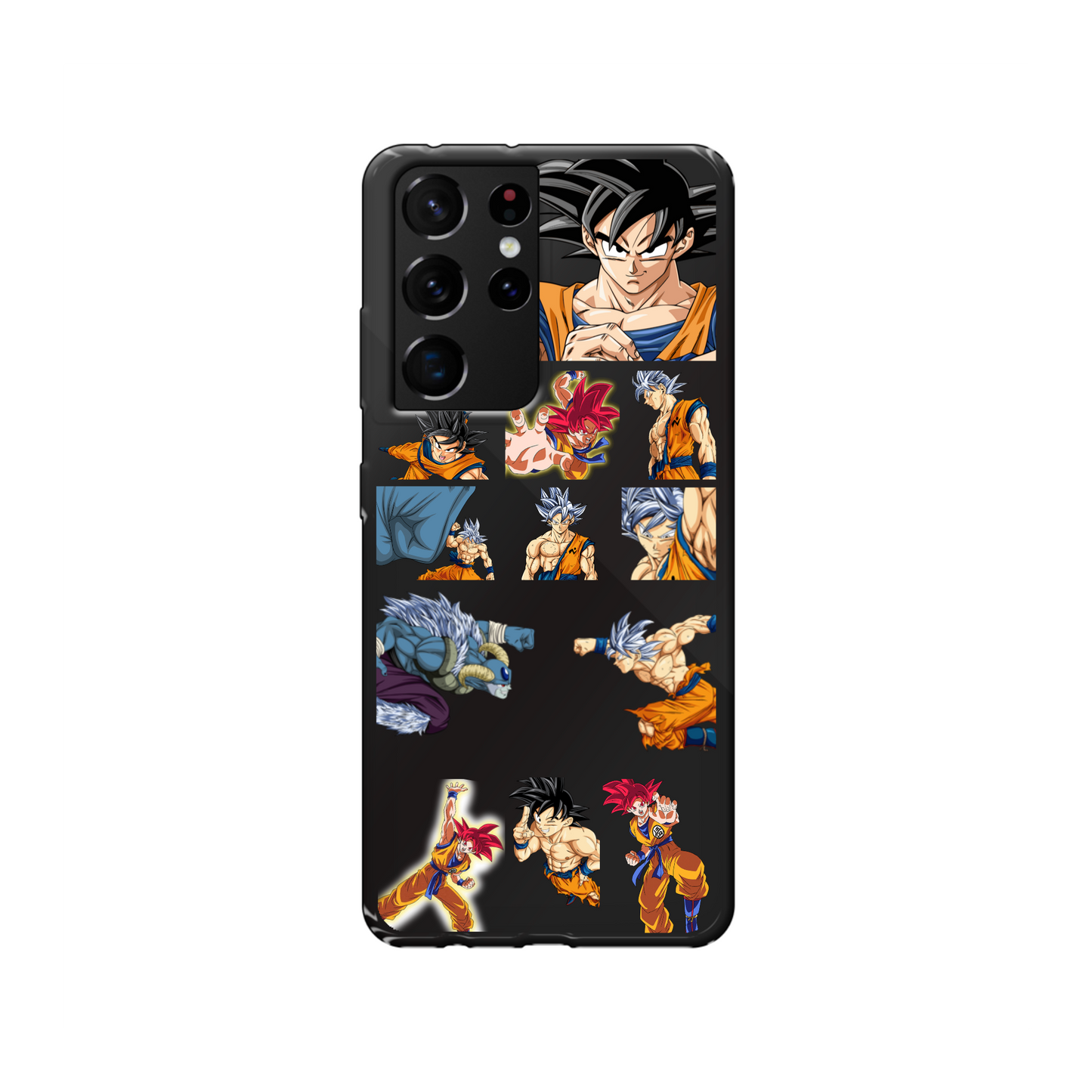 Custom Samsung Galaxy S21 Ultra Everyday Phone Case (Black)