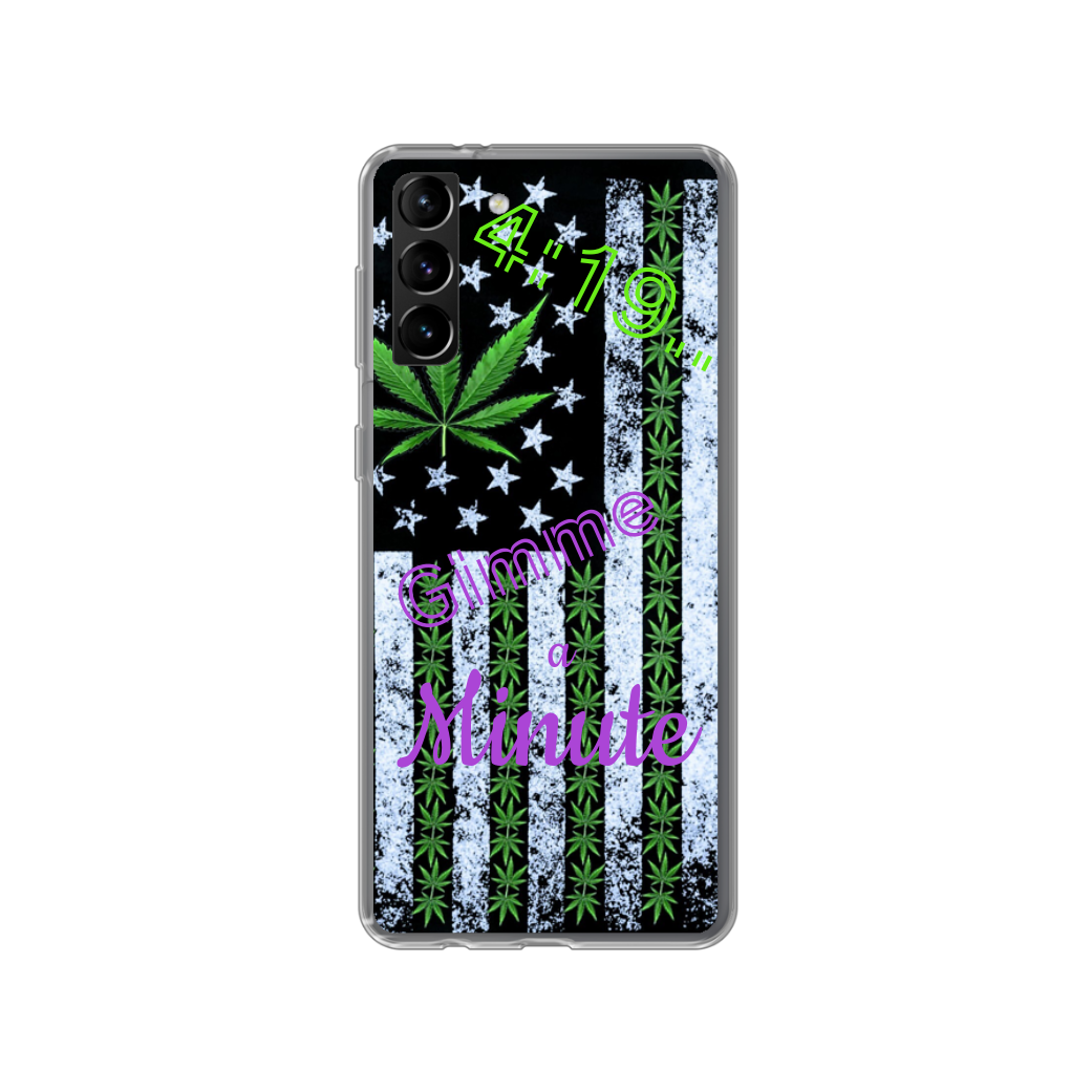 Custom Samsung Galaxy S21 Plus 5G Name Grid Everyday Phone Case