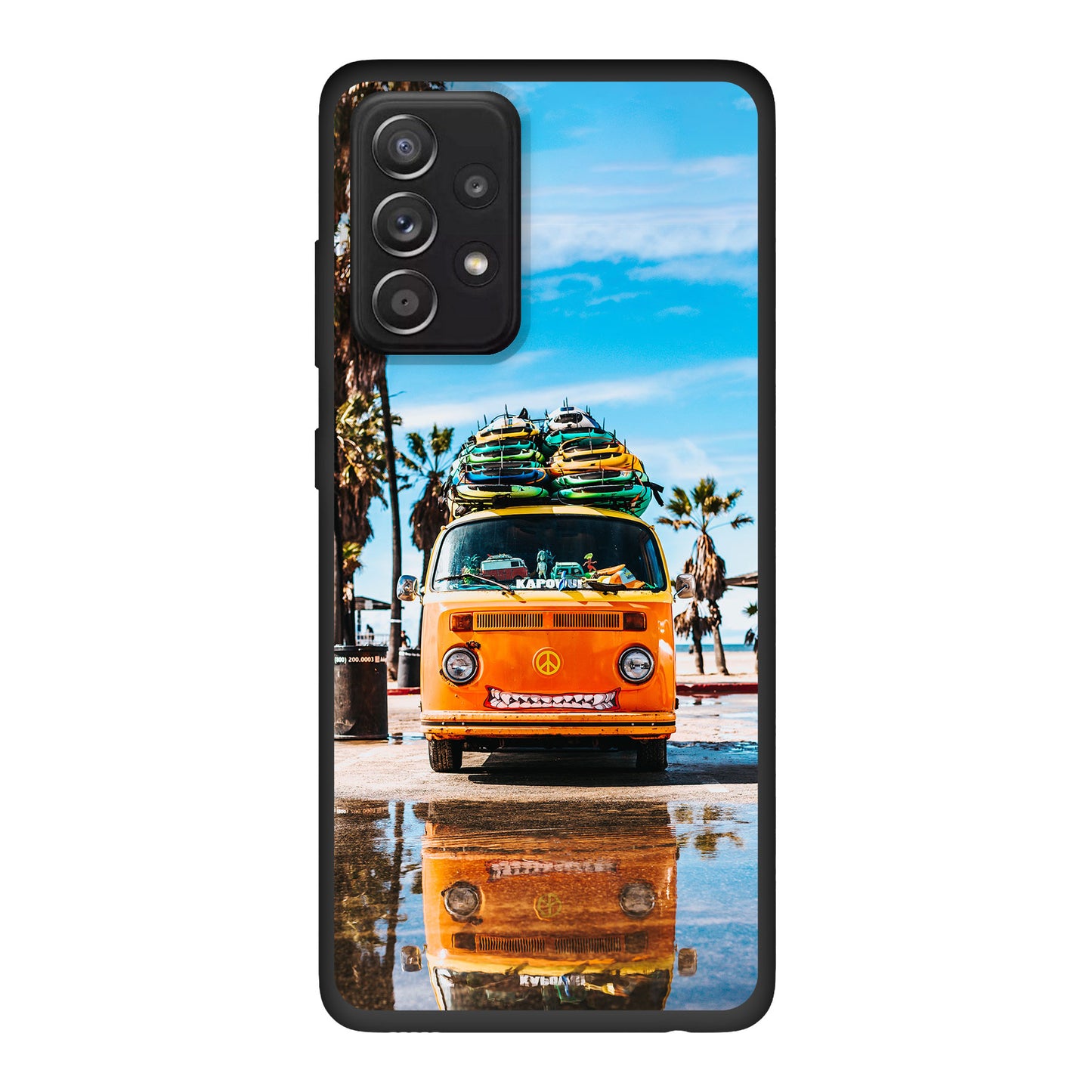 Custom Samsung Galaxy A52 / Galaxy A52 5G / Galaxy A52s Biodegradable Phone Case (Black)