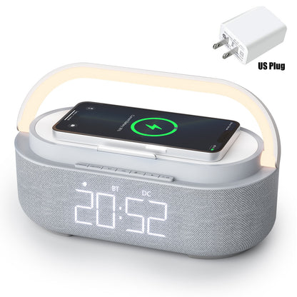 AuraCharge - Digital Wireless Charger Alarm Clock