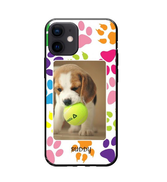 Custom Apple iPhone 12 mini Picture Pawfect Everyday Phone Case