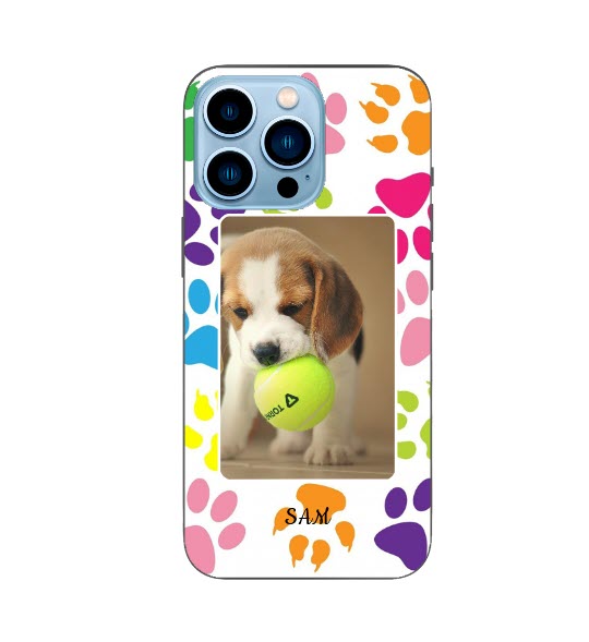 Custom Apple iPhone 13 Pro Max Picture Pawfect Everyday Phone Case