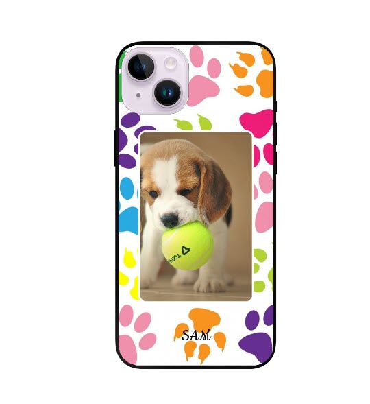 Custom Apple iPhone 14 Plus Picture Pawfect Everyday Phone Case