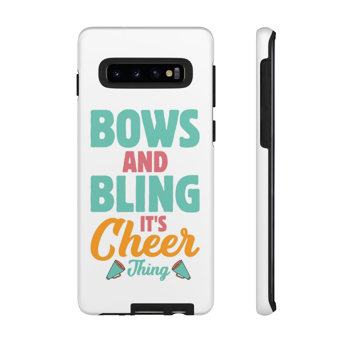 Custom Pre-Design Bows and Bling Tough Phone Case