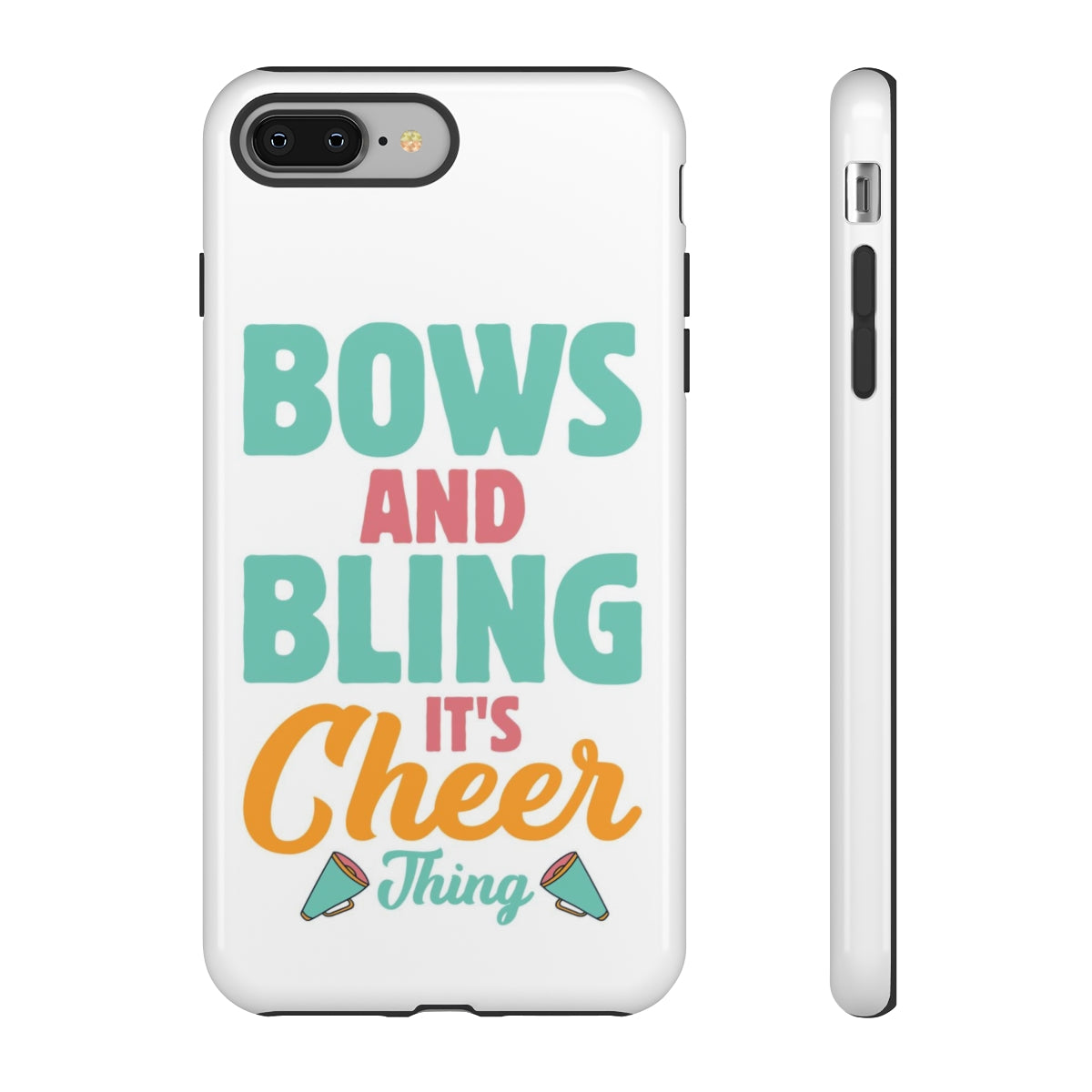 Custom Pre-Design Bows and Bling Tough Phone Case