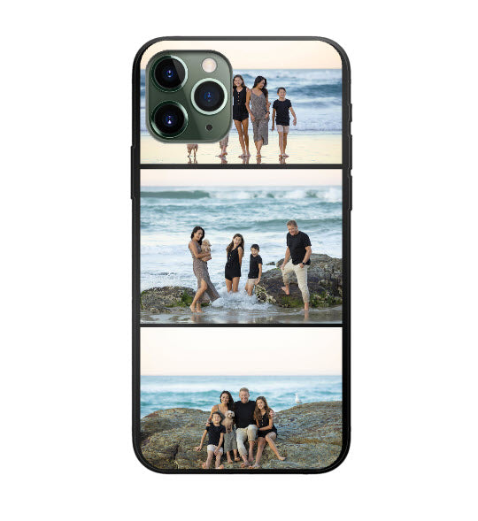 Custom Triple The Fun Apple iPhone 11 Pro Everyday Phone Case (Black)