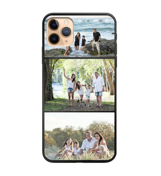 Custom Triple The Fun Apple iPhone 11 Pro Max Everyday Phone Case (Black)