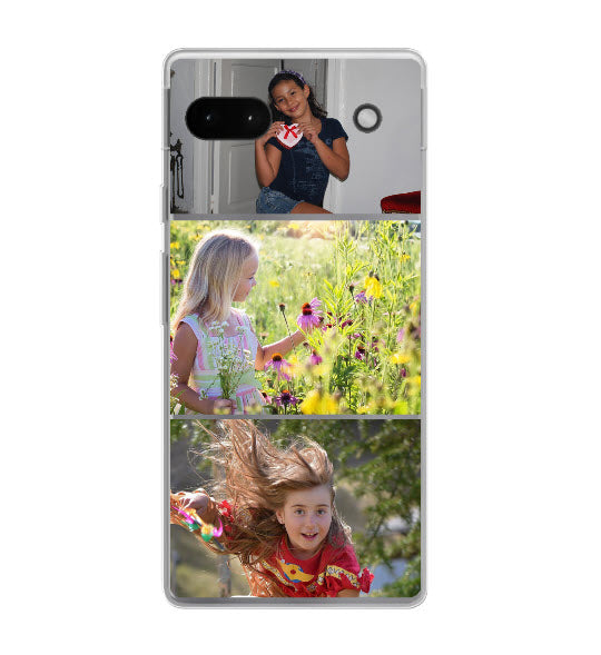 Custom Triple The Fun Google Pixel 6a Everyday Phone Case