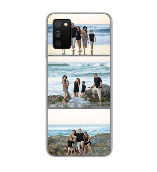 Custom Triple The Fun Samsung Galaxy A03s Everyday Phone Case