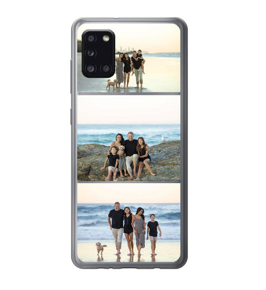 Custom Triple The Fun Samsung Galaxy A31 Everyday Phone Case