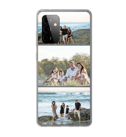 Custom Triple The Fun Samsung Galaxy A72 / Galaxy A72 5G Everyday Phone Case