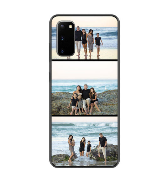 Custom Triple The Fun Samsung Galaxy S20 / Galaxy S20 5G Everyday Phone Case (Black)