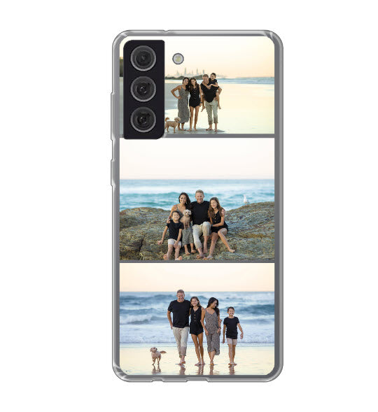 Custom Triple The Fun Samsung Galaxy S21 FE Everyday Phone Case