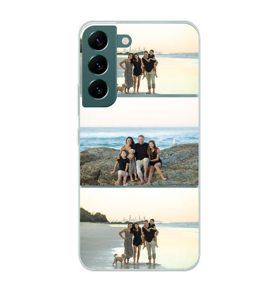 Custom Triple The Fun Samsung Galaxy S22 Everyday Phone Case