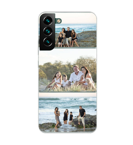 Custom Triple The Fun Samsung Galaxy S22 Plus Everyday Phone Case