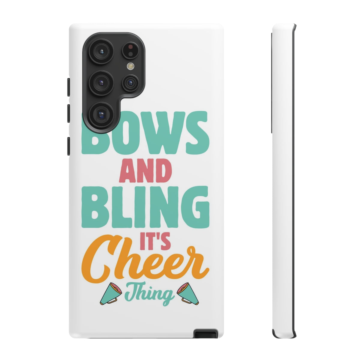 Custom Pre-Design Bows and Bling Tough Phone Case