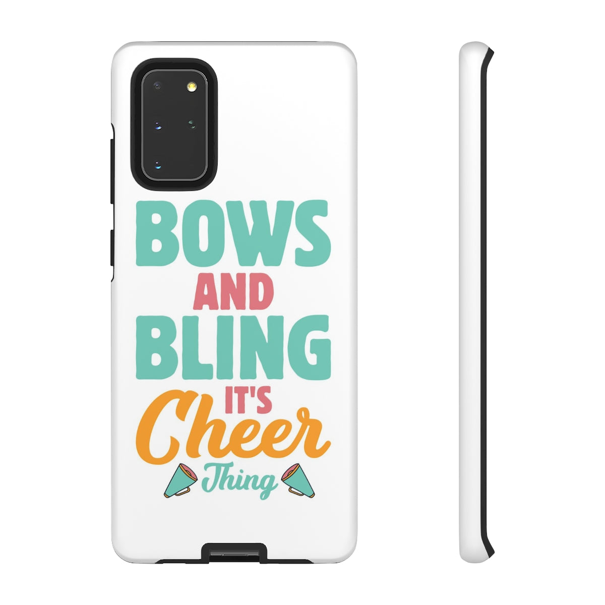 Custom Pre-Design Bows and Bling Tough Phone Case