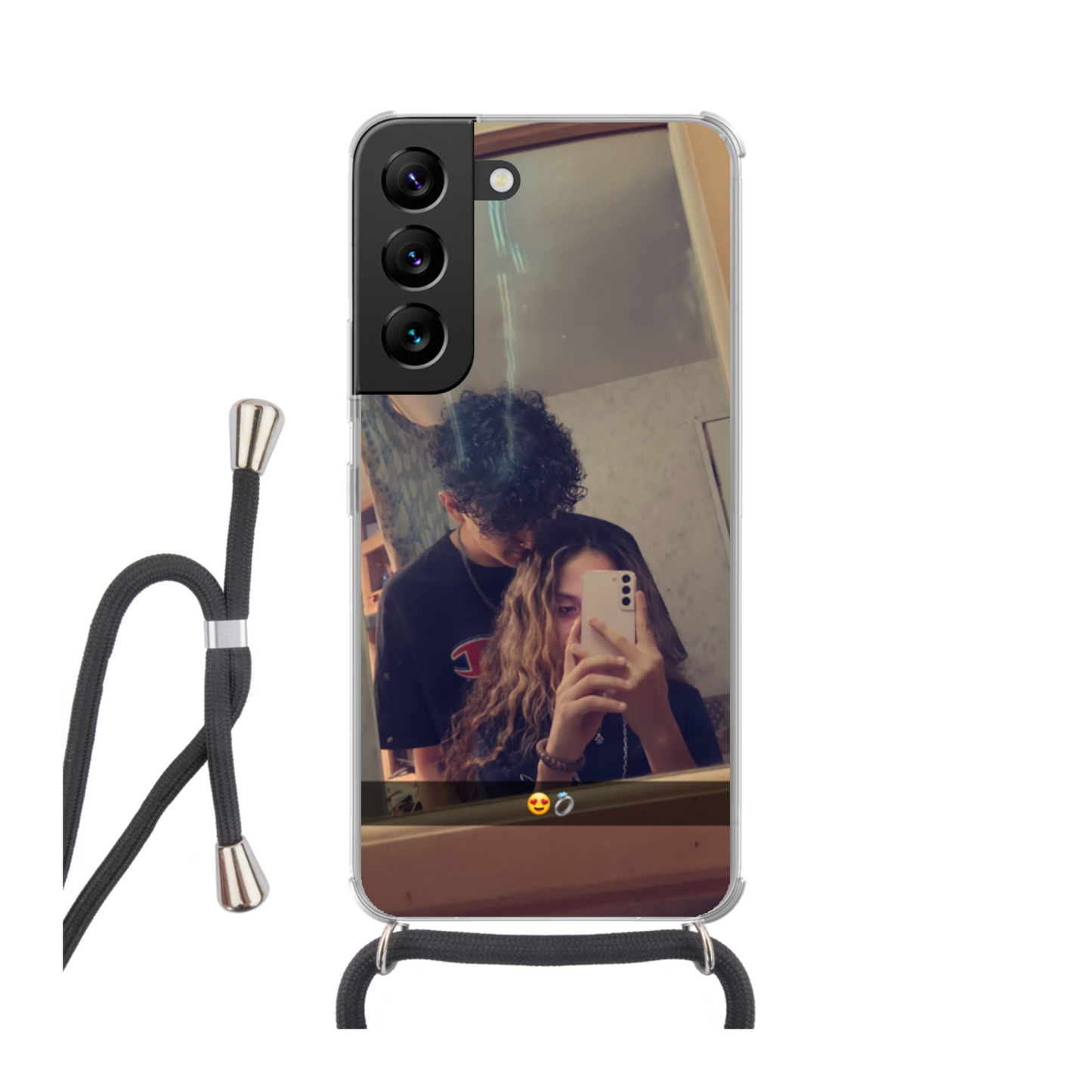 Custom Samsung Galaxy S22 Crossbody Phone Case