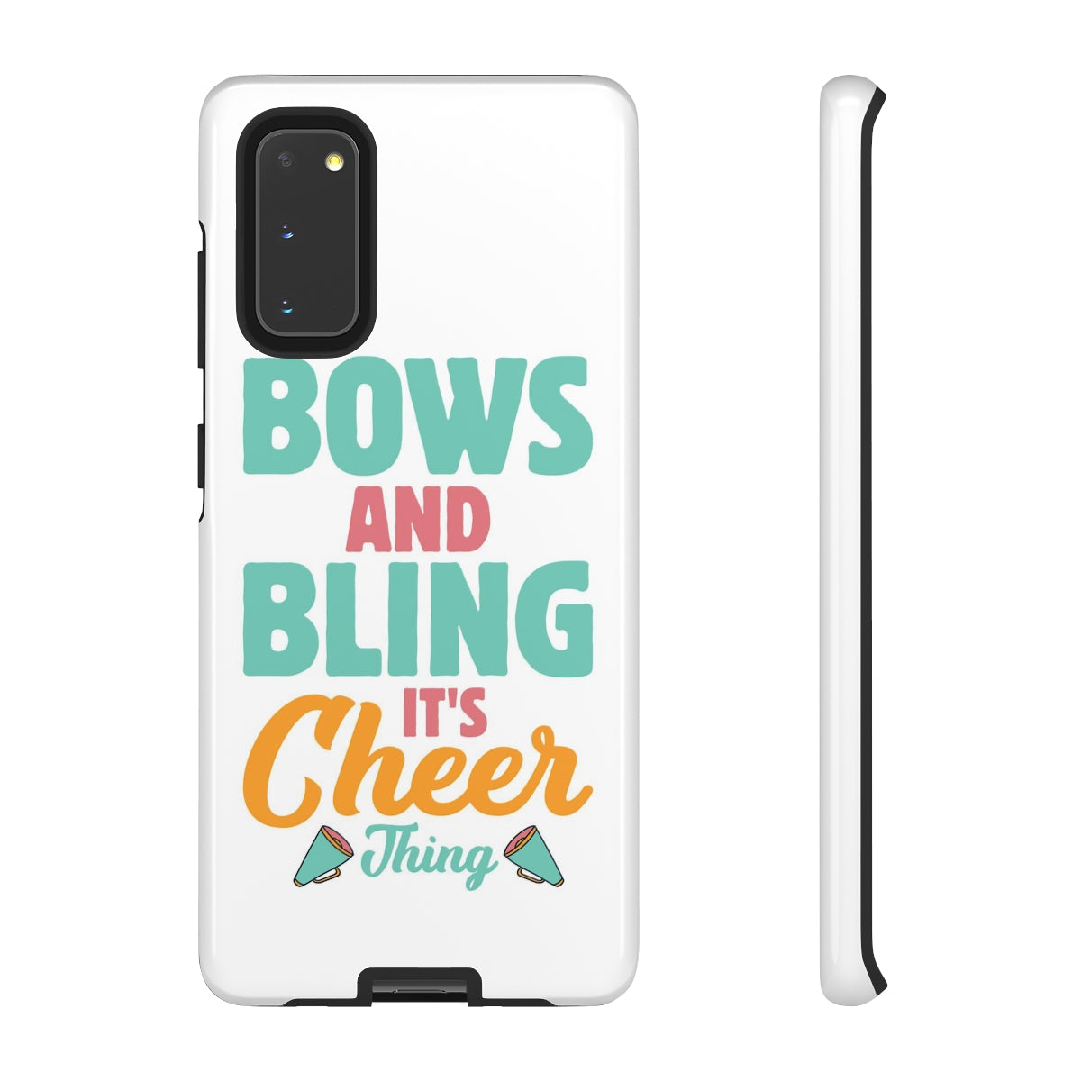 Custom Pre-Design Bows and Bling Tough Phone Case