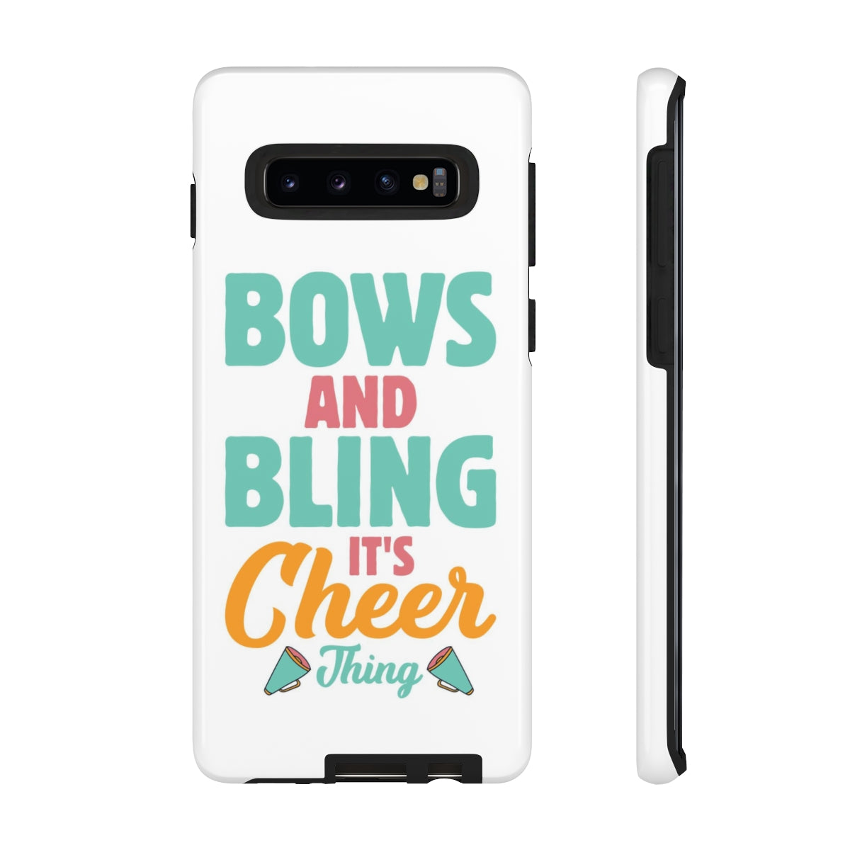 Custom Pre-Design Bows and Bling Tough Phone Case