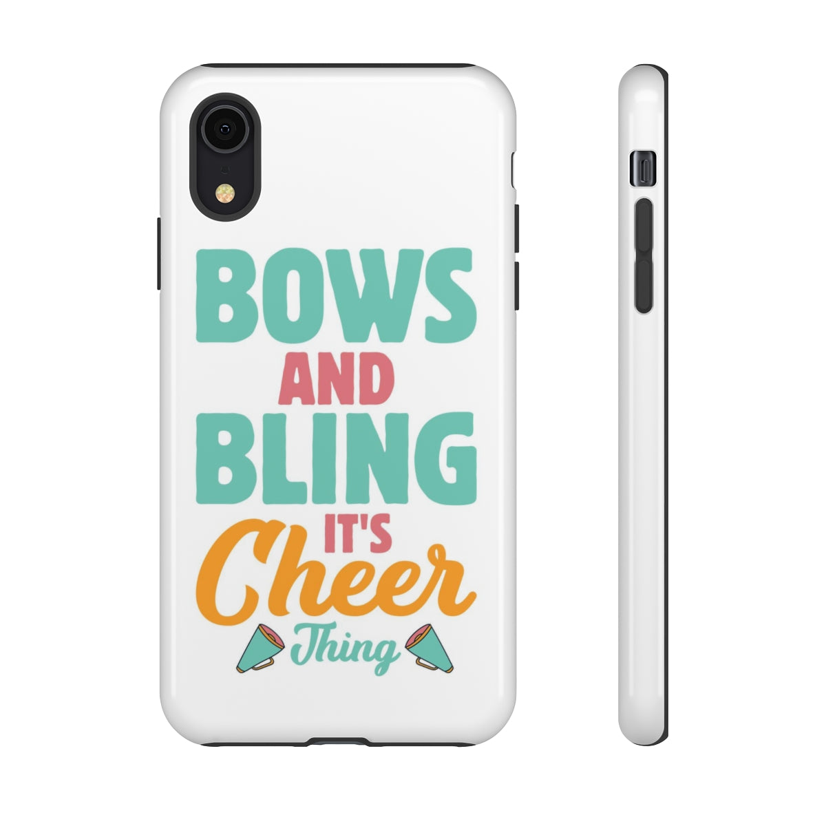 Custom Pre-Design Bows and Bling Tough Phone Case