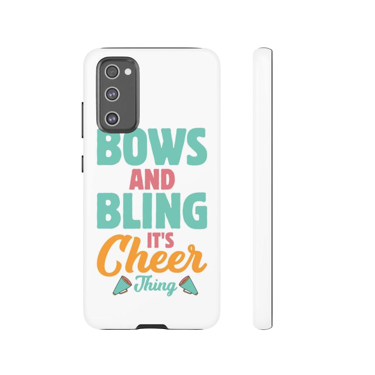 Custom Pre-Design Bows and Bling Tough Phone Case