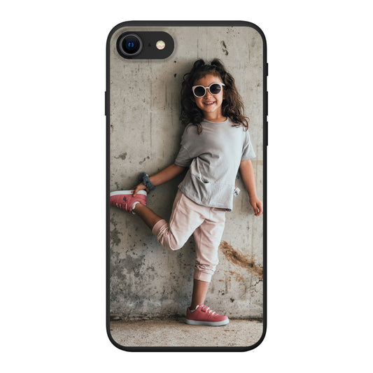 Custom Apple iPhone 7 / 8 / SE (2020) / SE (2022) Biodegradable Phone Case (Black)