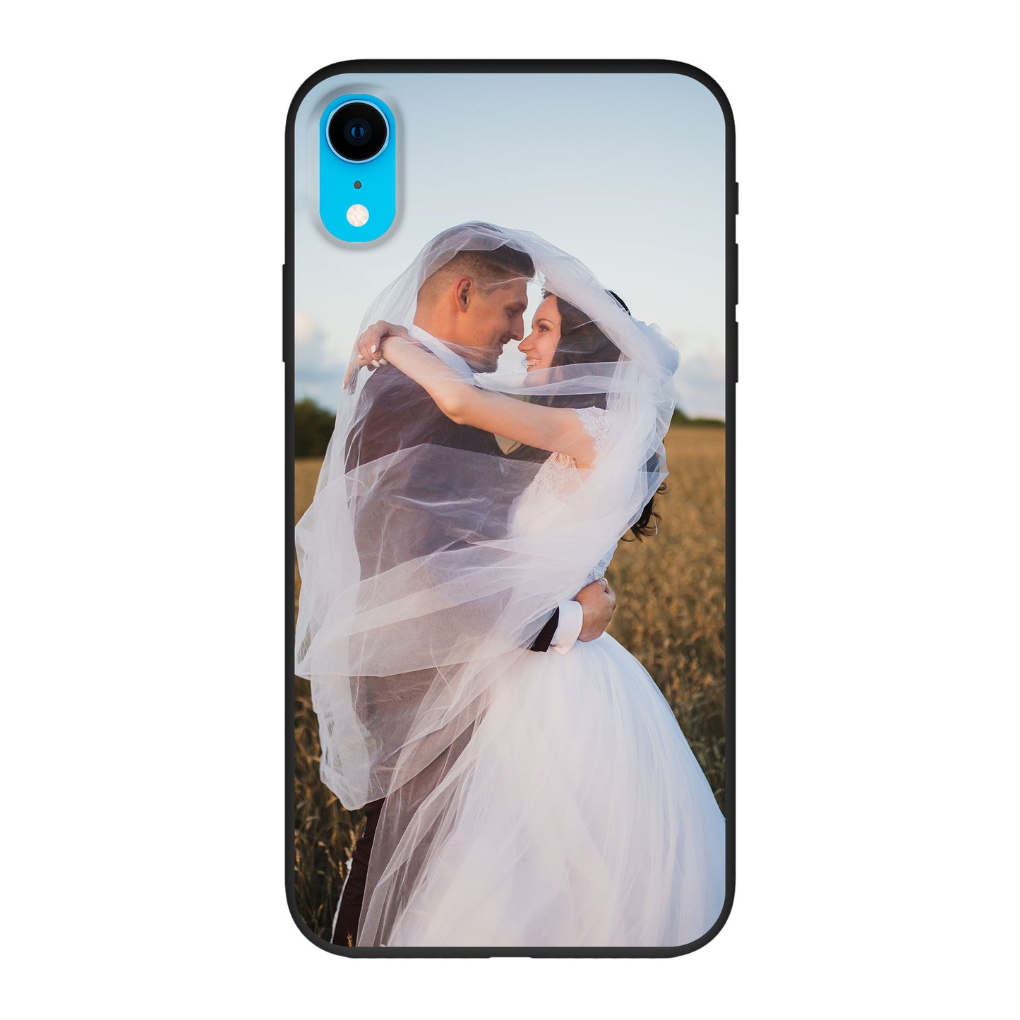 Custom Apple iPhone Xr Biodegradable Phone Case (Black)