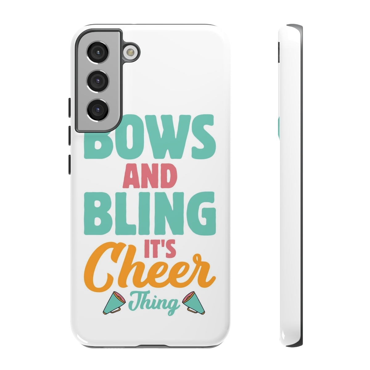 Custom Pre-Design Bows and Bling Tough Phone Case