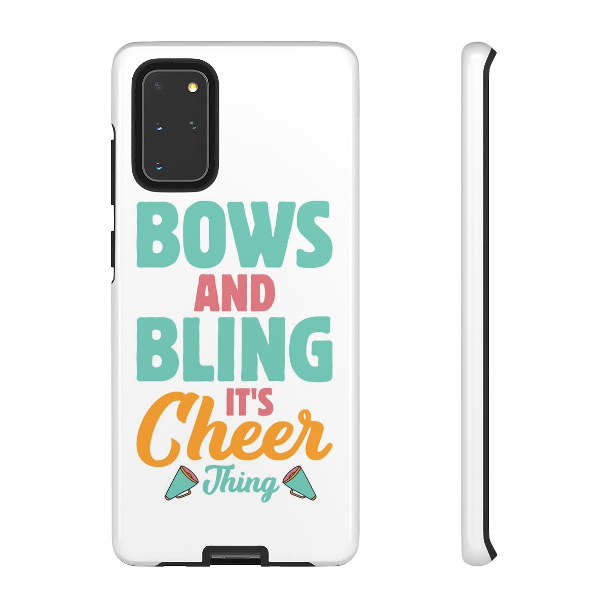 Custom Pre-Design Bows and Bling Tough Phone Case