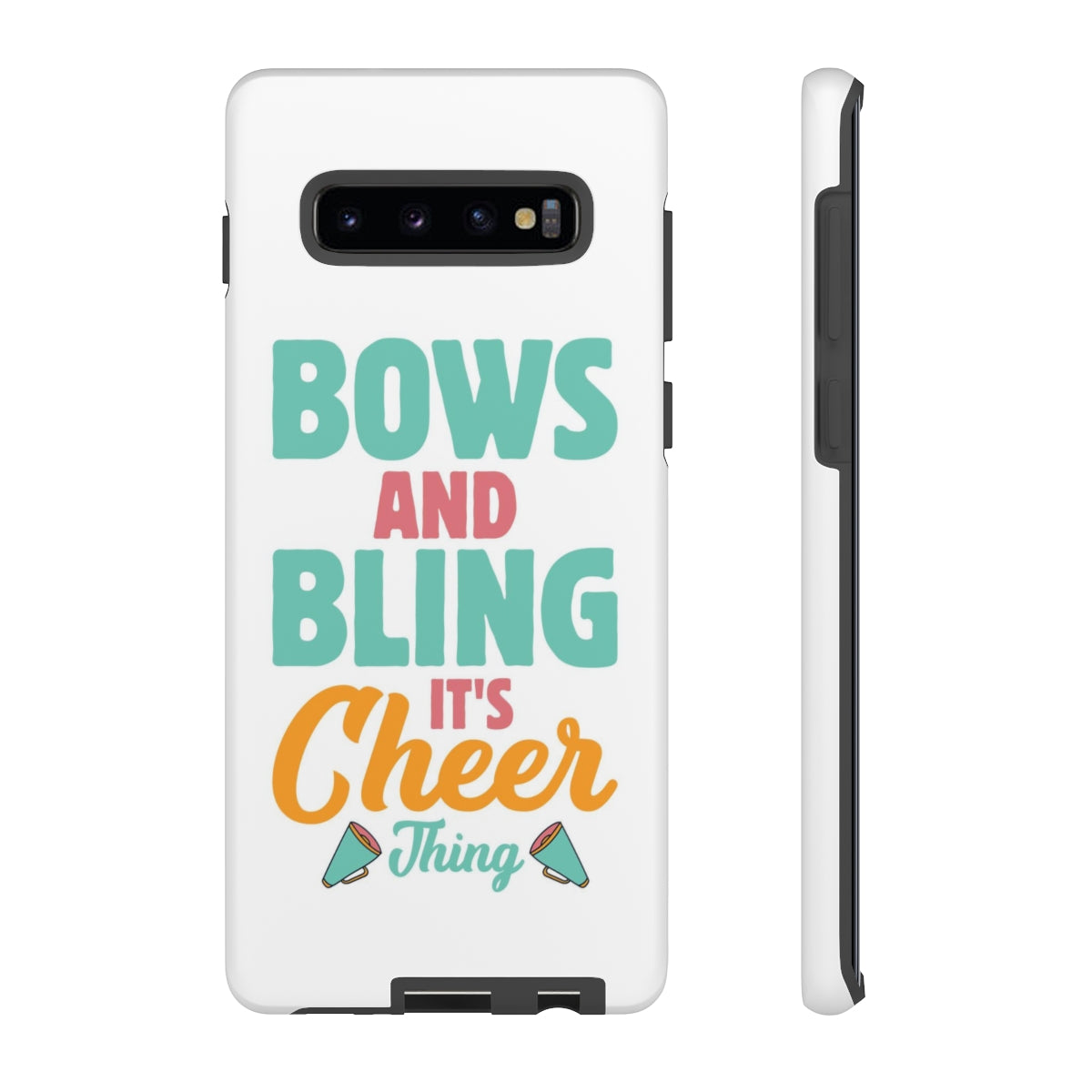 Custom Pre-Design Bows and Bling Tough Phone Case