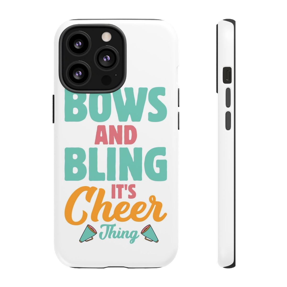 Custom Pre-Design Bows and Bling Tough Phone Case