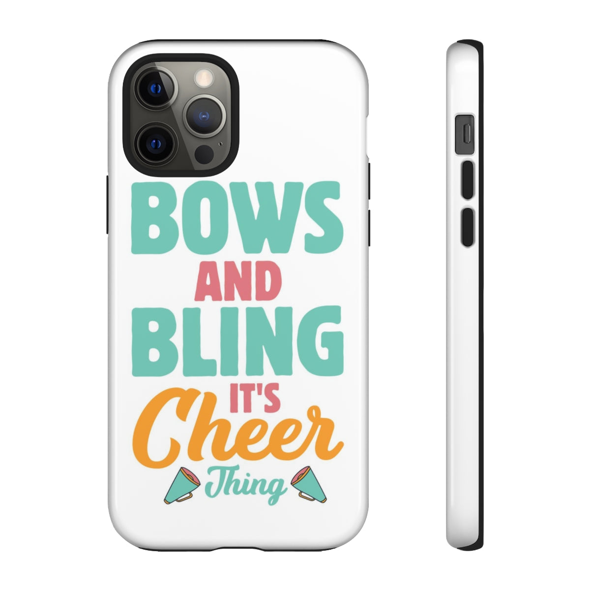 Custom Pre-Design Bows and Bling Tough Phone Case