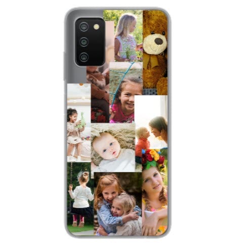 digitalphonestore-com Transparent Custom Samsung Galaxy A03s Aesthetic Collage Everyday Phone Case