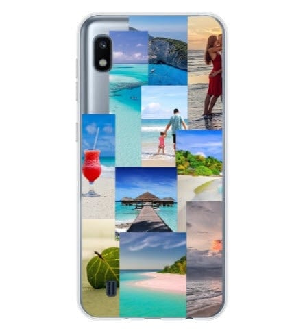 digitalphonestore-com Transparent Custom Samsung Galaxy A10 Aesthetic Collage Everyday Phone Case