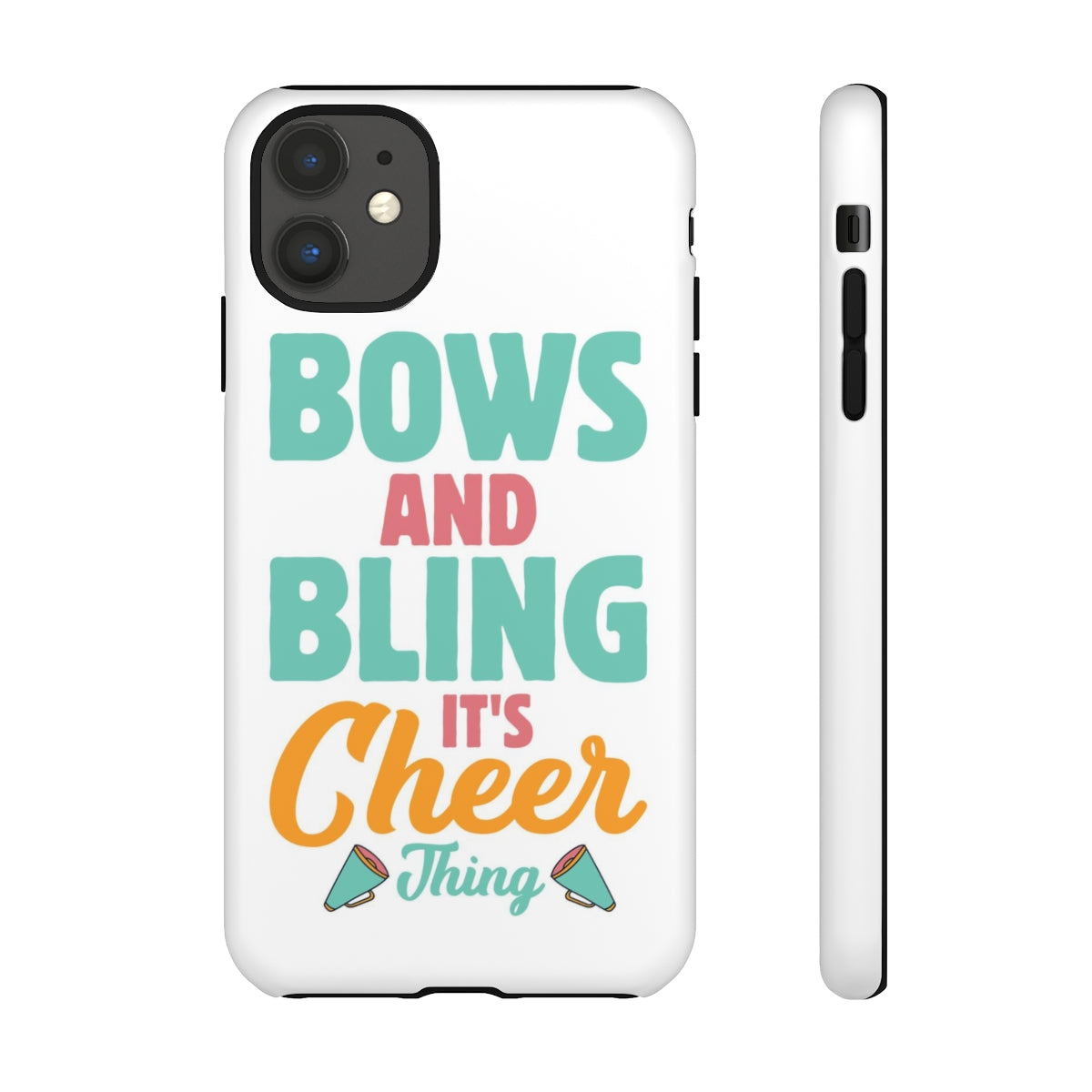 Custom Pre-Design Bows and Bling Tough Phone Case