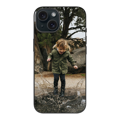 Custom Apple iPhone 15 Biodegradable Phone Case (Black)