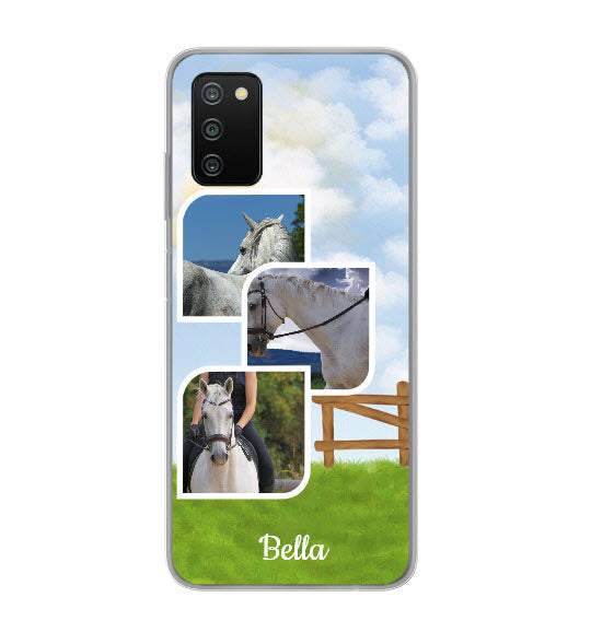 Custom Samsung Galaxy A03s Equestrian Everyday Phone Case