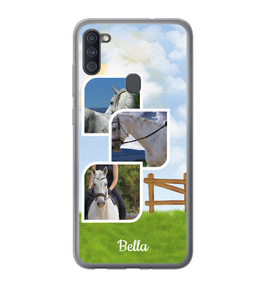 Custom Samsung Galaxy A11 / Galaxy M11 Equestrian Everyday Phone Case