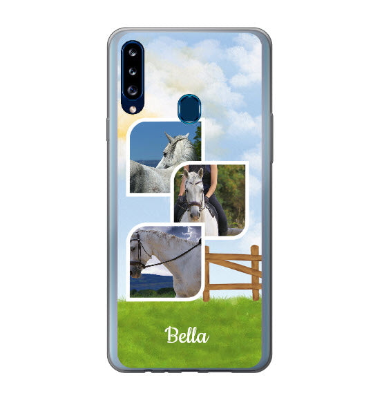 Custom Samsung Galaxy A20s Equestrian Everyday Phone Case