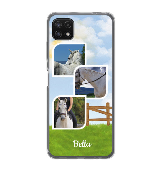 Custom Samsung Galaxy A22 5G Equestrian Everyday Phone Case