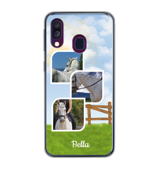 Custom Samsung Galaxy A40 Equestrian Everyday Phone Case