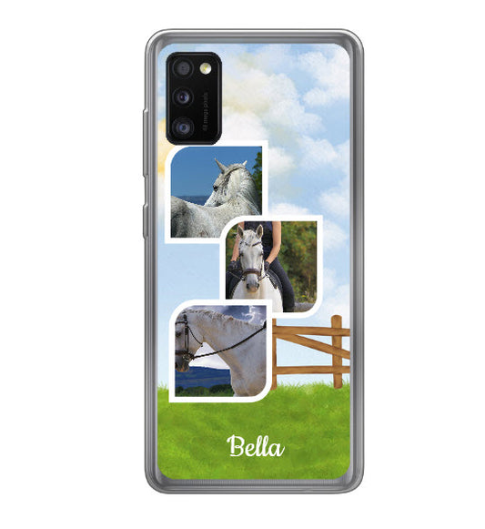 Custom Samsung Galaxy A41 Equestrian Everyday Phone Case