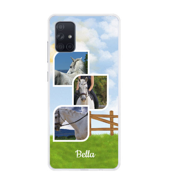 Custom Samsung Galaxy A71 4G Equestrian Everyday Phone Case