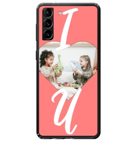 Custom Samsung Galaxy S21 Plus I Love You Everyday Phone Case (Black)