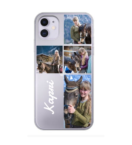 Custom Apple iPhone 11 Name Grid Everyday Phone Case