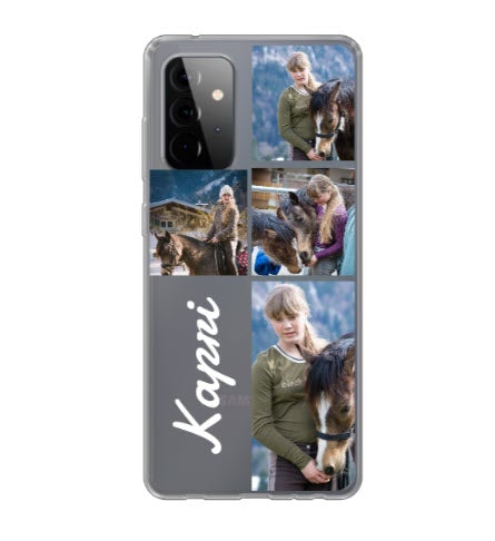 Custom Samsung Galaxy A72 / Galaxy A72 5G Name Grid Everyday Phone Case