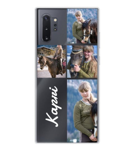 Custom Samsung Galaxy Note 10 Plus / Note 10 Plus 5G Name Grid Everyday Phone Case