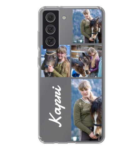 Custom Samsung Galaxy S21 FE Name Grid Everyday Phone Case