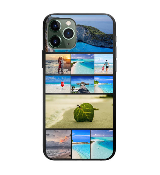 Custom Apple iPhone 11 Pro Photo Roll Everyday Phone Case (Black)